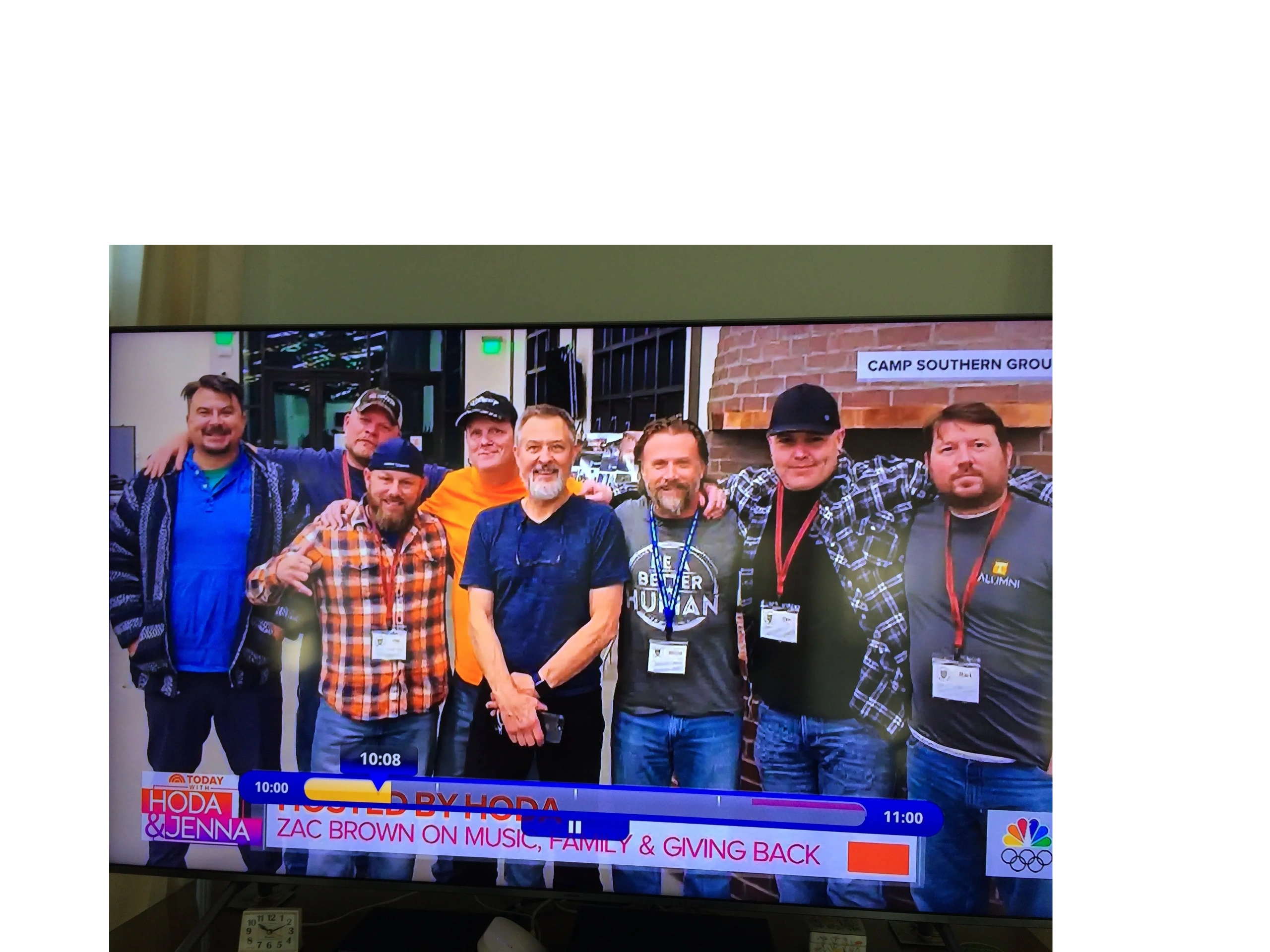 TODAY Show Zac Brown Camp Southern Ground segment